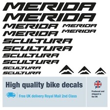Merida Scultura bike decals