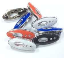 MUSLIM HIJAB SCARF SAFETY CLIP HIJAB  FASHION PINS SNAG FREE BLACK DIAMOND 