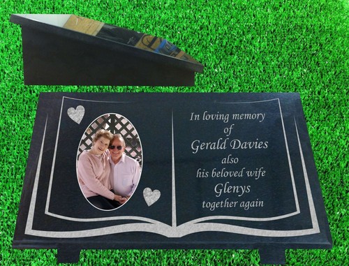 Personalised granite memorial - personalised,
