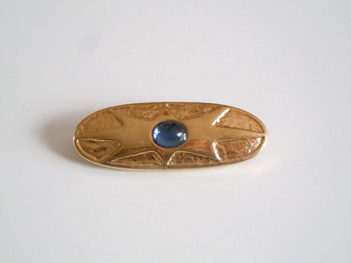 Brooch star glass stone - glass,