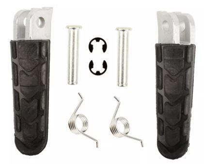 Front footpegs with fitting - with,