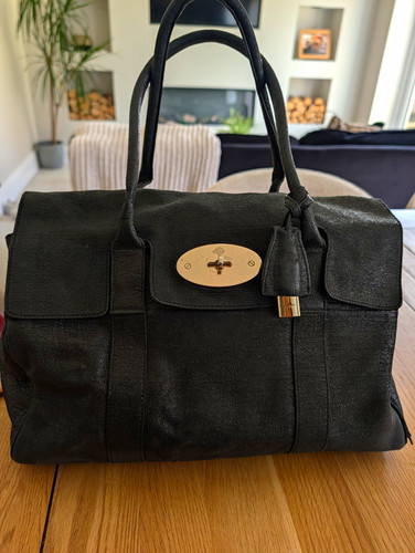 Mulberry black pebbled leather - pebbled,