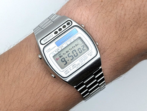 Seiko a156 5000 - 1978, solar