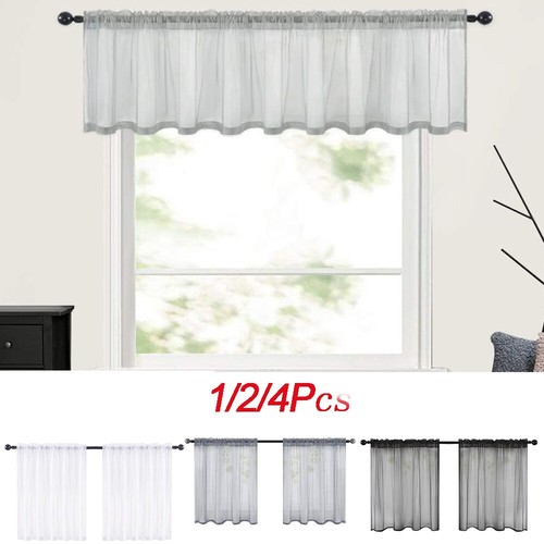 Short sheer curtains - sheer,