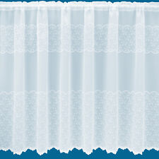 Eliza White Embroidered Sheer