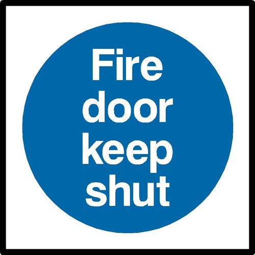 Fire door keep - sign, or
