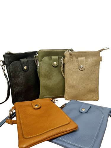 Ladies real leather crossbody - ladies,