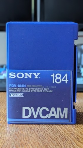 Sony dvcam tapes pdv - dvcam,