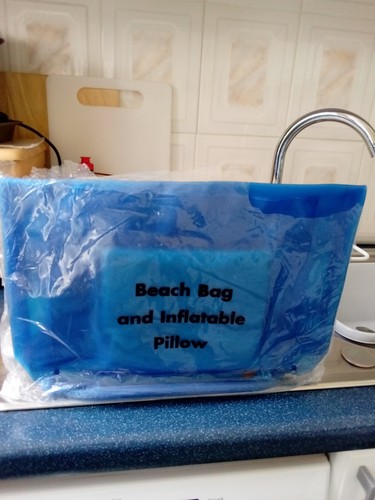 Avon blue beach bag with - blue,