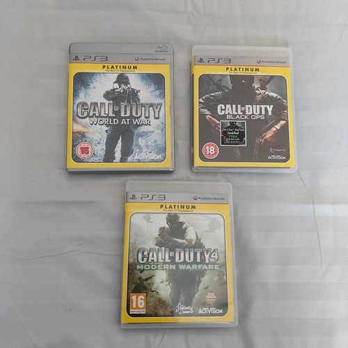 Ps3 call duty platinum - duty,