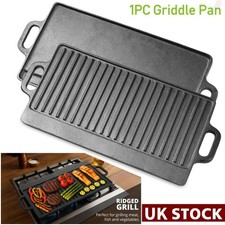 Double Sided Cast Iron Griddle