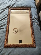Old Antique Mirror, Gilt Frame