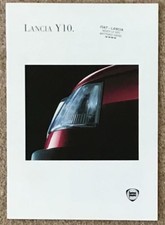 LANCIA Y10 RANGE Sales Brochure JULY 1994 #02.5.6000.06 F-C.-VII/94 FRENCH TEXT