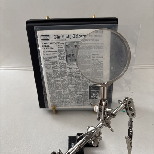 Miniature daily telegraph - miniature,