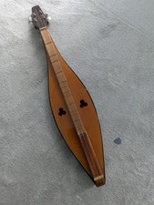 Teardrop mountain dulcimer. Low action luthier set-up. Well used, very playable