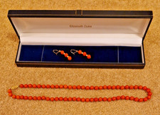 Vintage Pink Coral Necklace