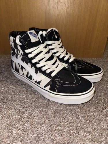 Vans sk8 black white - sk8-hi,
