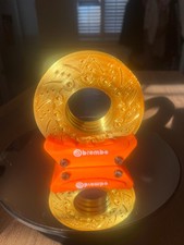 Customisable Brake Disc Coasters and Caliper Coaster Holder - UK Shop