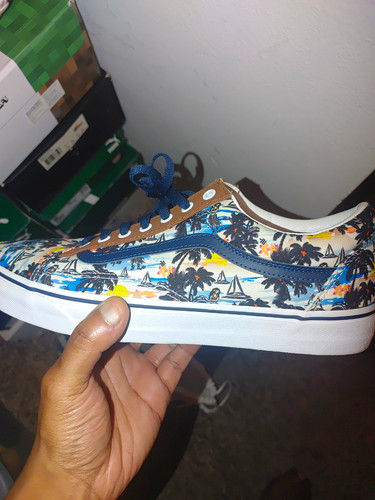 Men vans custom - men's, skool