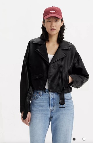 New levi belted crop - new,