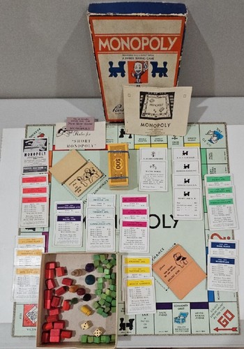 1946 monopoly game - monopoly,