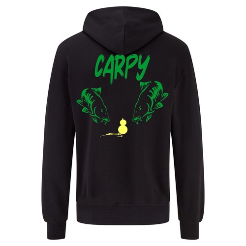 Carp fishing hoodie - -, carpy