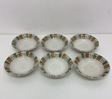 Set Of 6 Vintage Broadhyrst Kathie Winkle Viscount Cereal Bowls B8*