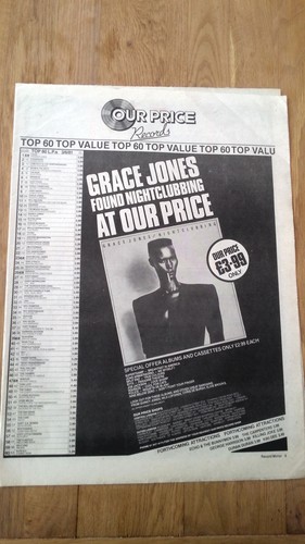 Grace jones nightclubbing - nightclubbing, (op)