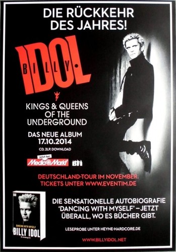 Billy idol 2014 - -, promotion