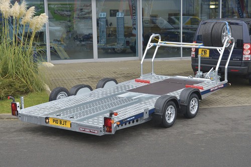 Car transport trailer - car,