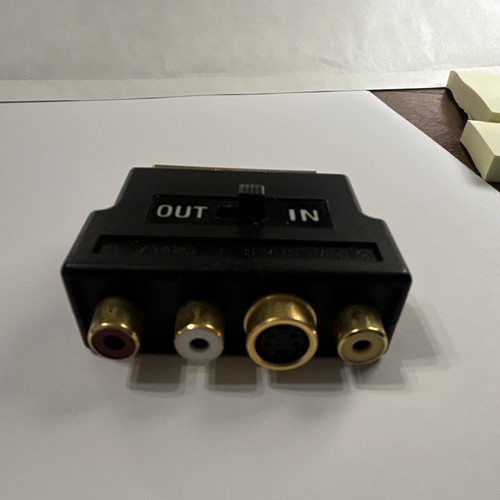 Scart rca s video adapter - rca, &