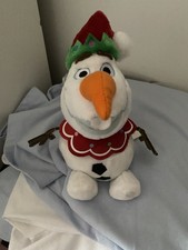 Disney Store Olaf elf Plush Mini Bean Holiday - Frozen - 7"
