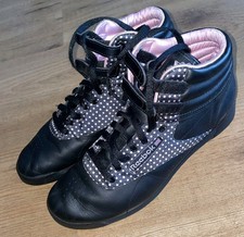 Reebok Classic 25 Anniversary  Women's Black reestyle Hi Shoes  Size 7 Eu40.5