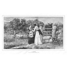 HEYWOOD HARDY A Dilemma -