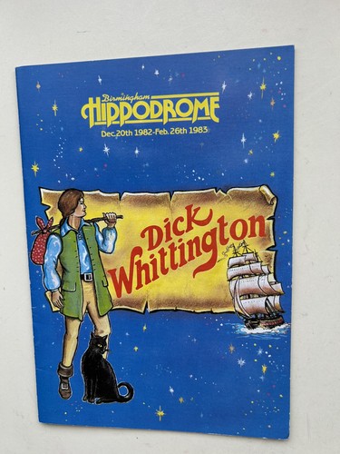 Dick whittington pantomime - dick,