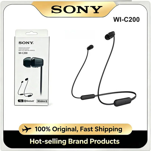 Orig sony c200 bluetooth - sony, wi-c200