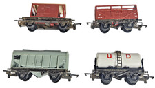 Rake Of 4 Triang Freight Wagon
