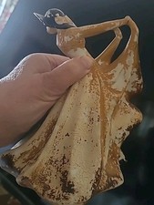 WADE CELLULOSE Painted Early Dancing Lady FIGURINE JEANETTE Art Deco Dancer