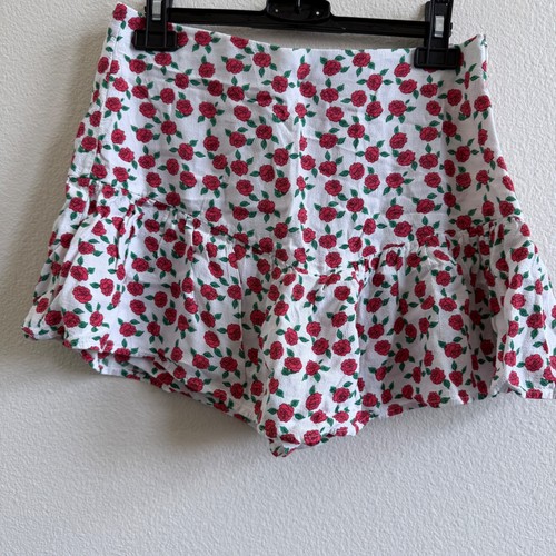 Zara women red rose floral - zara,