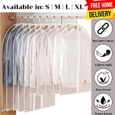 10x Clear Polythene Garment