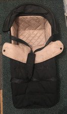 Maclaren Carrycot Black Tan