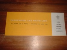 Ford range price list - range, &