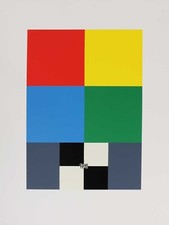 Sir Peter Blake - Q is for Quarters signed screen-print 1991