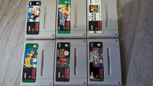 Snes games bundle fifa - snes,