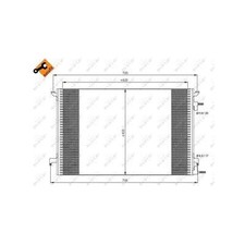 Genuine NRF A/C Air Con Condenser - 35467