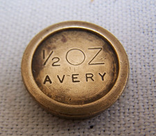 VINTAGE ROUND SCALE WEIGHT