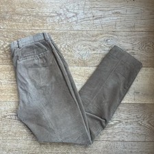 Gieves & Hawkes Brown Corduroy Trousers 32  