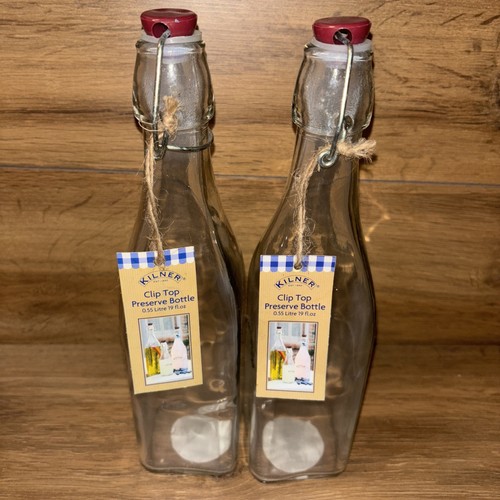 Kilner clip top square - x,