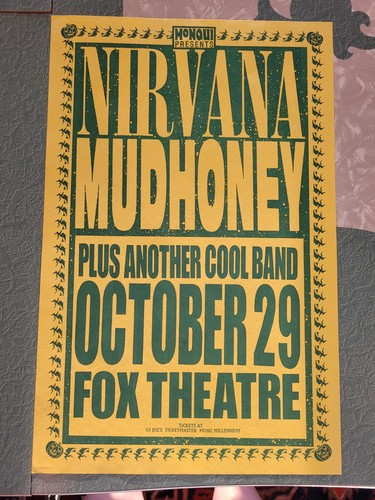 Original 1991 nirvana mudhoney - original,