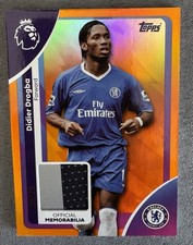 Topps Premier League 2026 Didier Drogba Player Worn Relic Chelsea /25 RE-DD